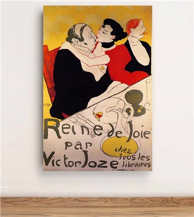 Trio Avm Henri de Toulouse Lautrec Poster Tablo 1  - 30x45 cm