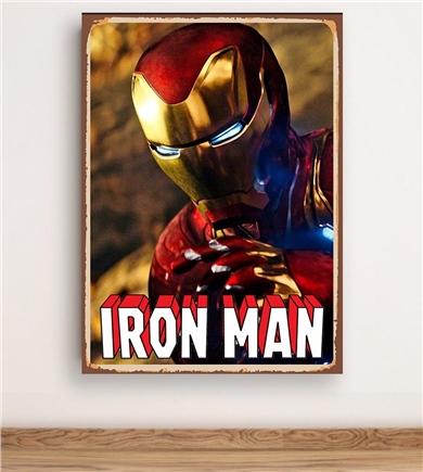 Trio Avm Iron Man Poster 3 Tablo 30x45 cm